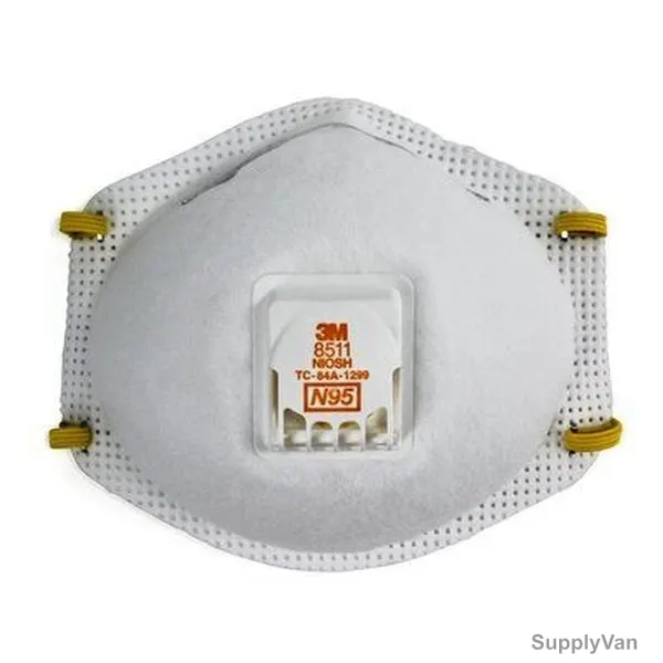 3M Particulate Respirator, 3M8511, Respirator N95, White