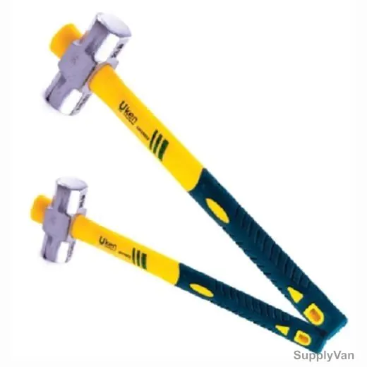 Uken Sledge Hammer, UH18008, High Grip, Carbon Steel, TPR/Fiber, 8lb Head
