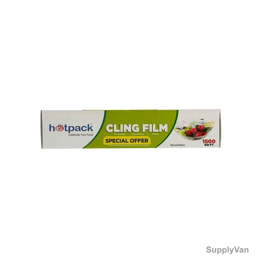 Hotpack Cling Film, 1500 SQ.FT, 45CM Width x 310 Mtrs Length