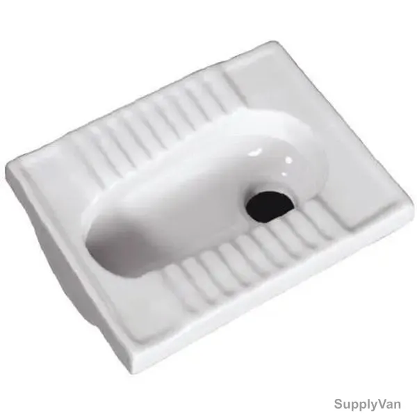 Sonet Indian Water Closet, Ceramic, 20 Inch, White