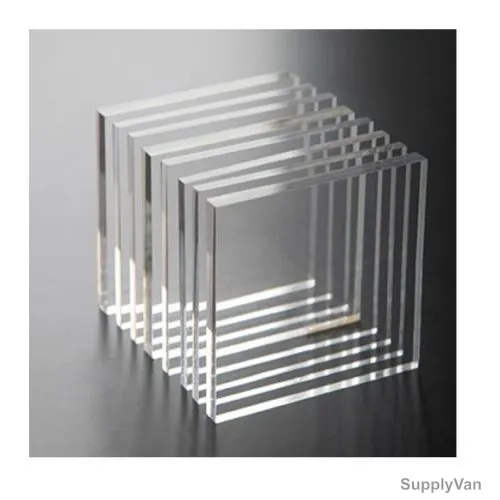 AAA Acrylic Sheet, GP448CLR, 4MM Thk, 4 Feet Width x 8 Feet Length, Clear