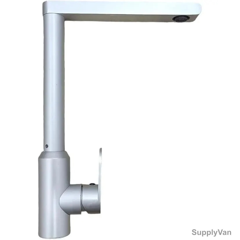 Novex Single lever Sink Mixer, NSBF-AL-003-SL, Aluminium, Matt Silver