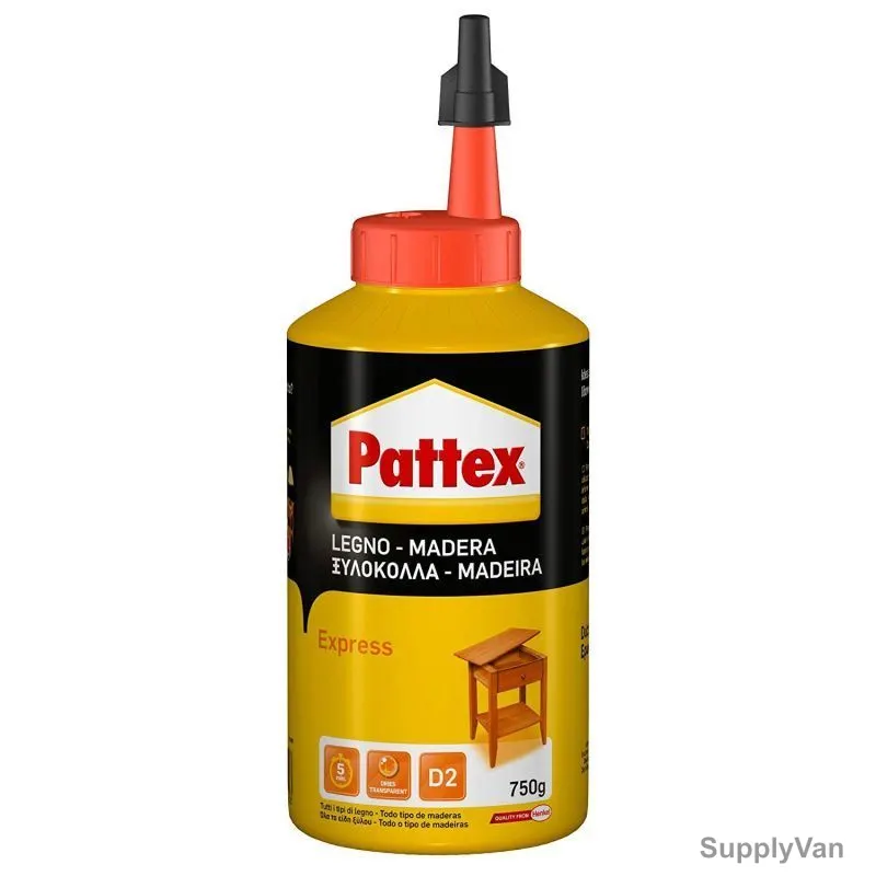 Pattex Wood Bond Adhesive, 1419311, 750GM, White, 6 Pcs/Pack