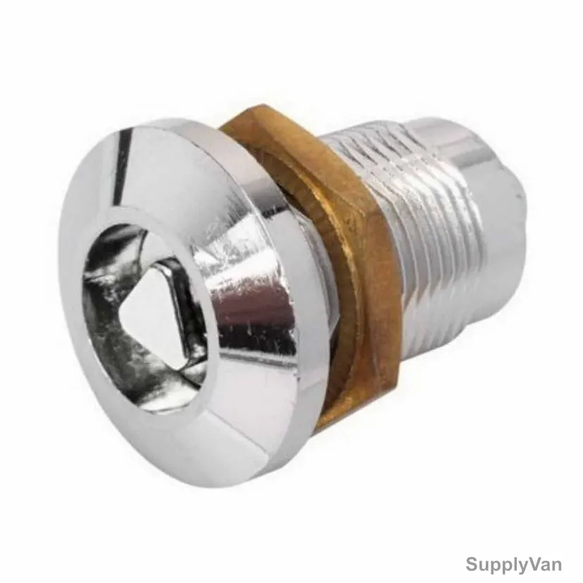 Dorfit Triangle DB Lock, DT633-18, Zinc Alloy, 18MM, Nickel Plated Finish