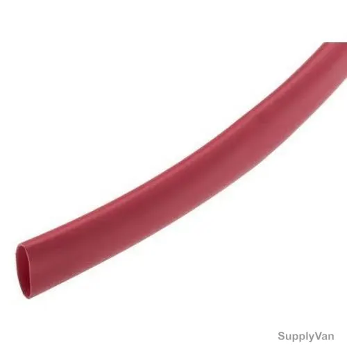 Wall Heat Shrink Tube, 31.8MM x 50 Mtrs, Red
