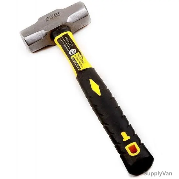 Hifazat Sledge Hammer, SHGT-BM-SH12, Forged Steel, 5.4 Kg, Yellow and Black
