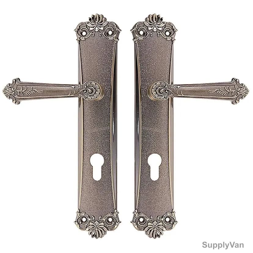 ACS Classic Door Handle, 85412-Z420-AB, Antique Brass