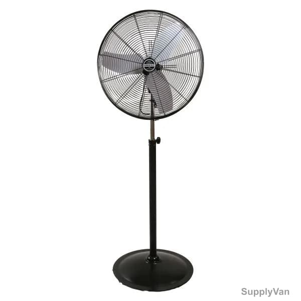 Orient Electric Stand Fan, STAND AC 24, 600MM, 200W, 1375RPM, Silver