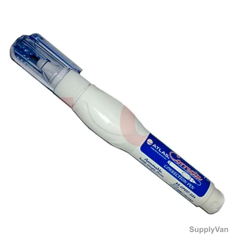 Atlas Correction Pen, AS-CP237-D12, 7ML, White, 12 Pcs/Pack