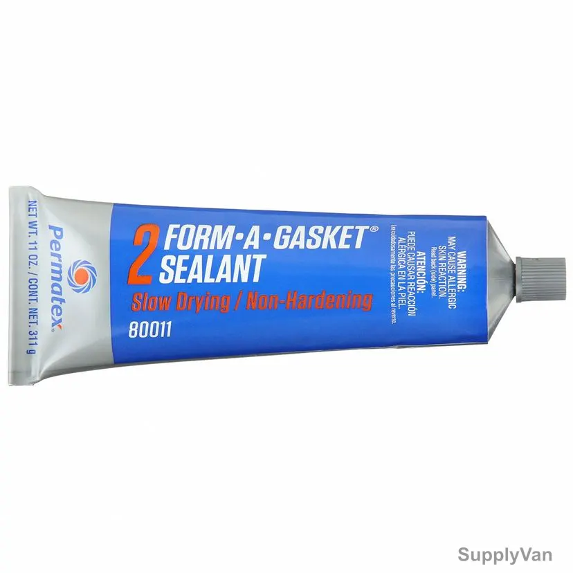 Permatex No. 2 Form-A-Gasket Sealant, 80011, 11 Oz, Black
