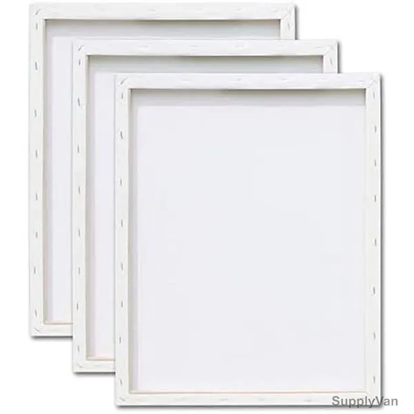 Canvas Board, Cotton, 30 x 20CM, White, 10 Pcs/Pack