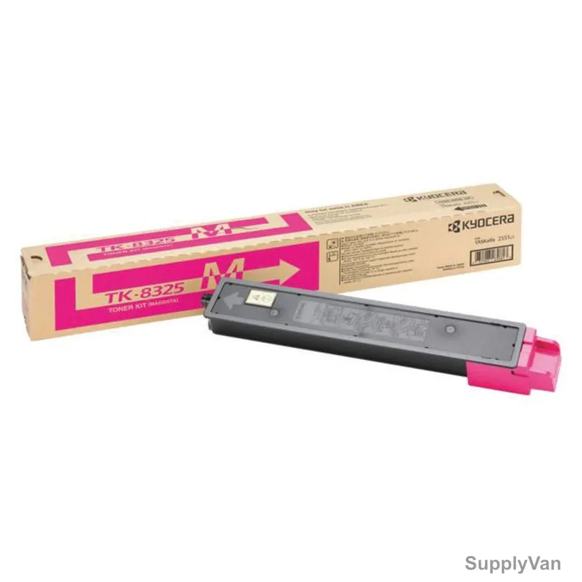 Kyocera Toner Cartridge, TK-8325M, 12000 Pages, Magenta