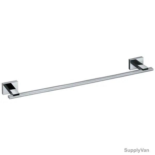Vado Towel Rail, Level, Wall Mounted, 650MM, Chrome, Silver