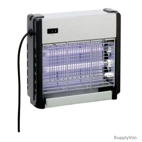 Novex Wall Mounted Glu Board Insect Killer, NIK-215, Aluminium/Metal, 26W, IPX4, Silver