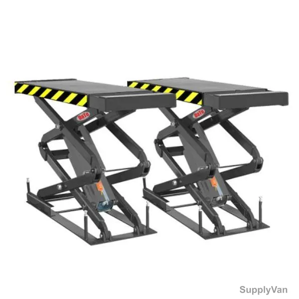 Dato Single Extension Inground Scissor Lift, LJS6035, 380V, 3.5 Ton Lifting Capacity