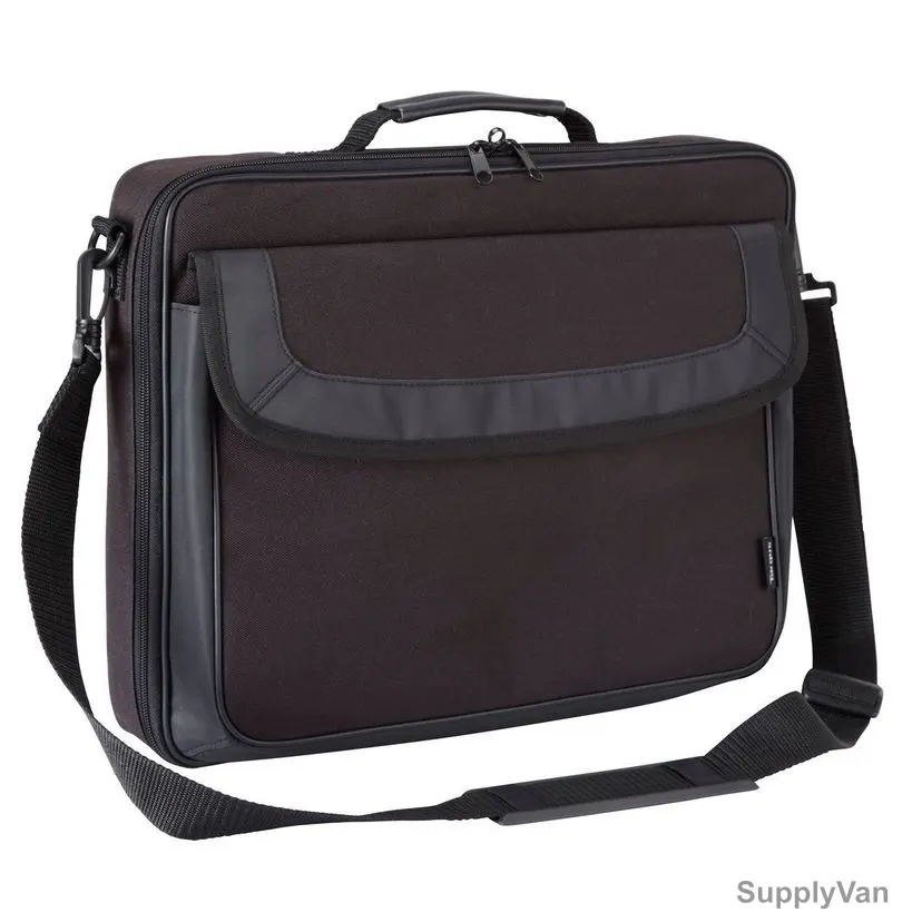 Targus Clamshell Bag For 15.6 Inch Laptops, TAR300, Classic, Polyester, Black