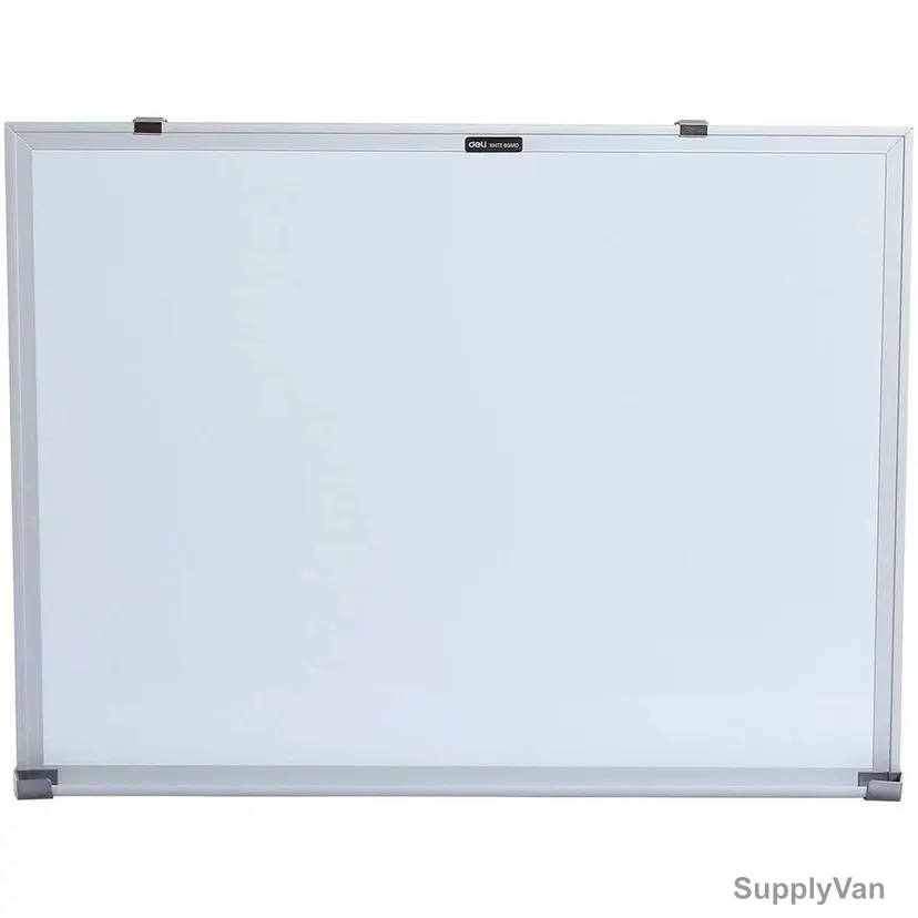 Deli White Board With Aluminium Frame, 45 x 60CM
