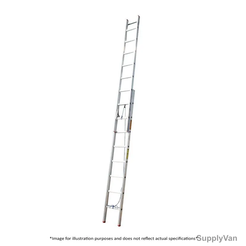 Penguin Straight Double Extension Ladder, ALDE, 20 Steps, 6 Mtrs, 150 Kg Weight Capacity