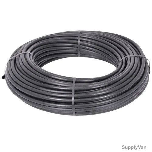 Philmac Irrigation Pipe, Poly, 1 Inch, Black