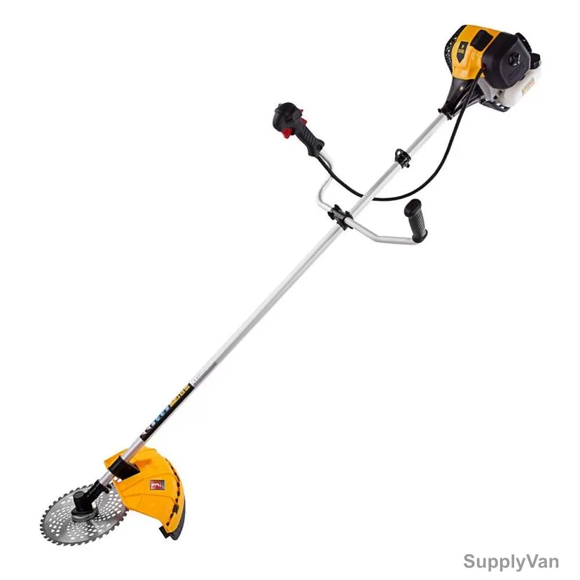 Denzel Gasoline Trimmer With One-Piece Rod, DGT-520, 2-Stroke, 3 HP, 52CC, 255-420MM Cutting Width