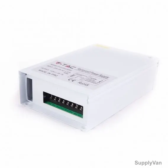 V-Tac WaterProof LED Driver, VT-22150-12V, 12VDC, 12.5A, 150W