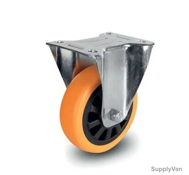 Fix Plate Caster, 45075, Medium Duty, 7.5CM, 80Kg