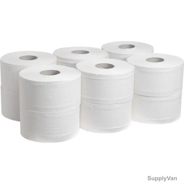 Fine Center Feed Hand Towel Roll, 1 Ply, 19CM, 300 Mtrs, 6 Roll/Pack