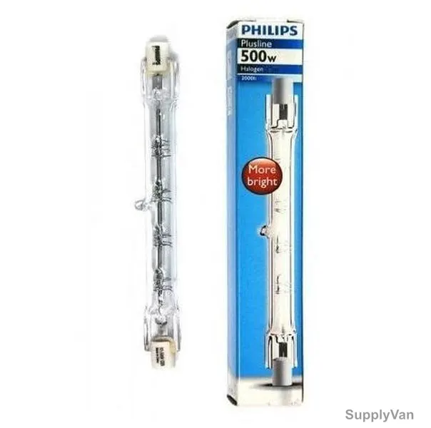 Philips Halogen Bulb, 500W, 2700K, Warm White