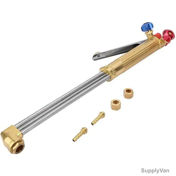 Aqson Welding Cutting Torch, Oxy-Acetylene, Stainless Steel/Brass, 50CM Length