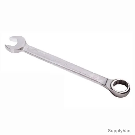 Uken Combination Spanner, U9612, 12MM, Open/Ring, CrV Steel, Satin