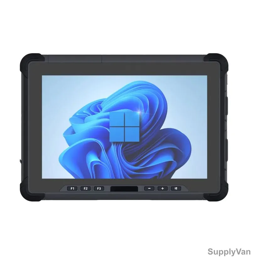 Runione Rugged Tablet, UW58, Windows 11, 10.1 Inch Display Size, 16GB RAM, 256GB Storage, Black