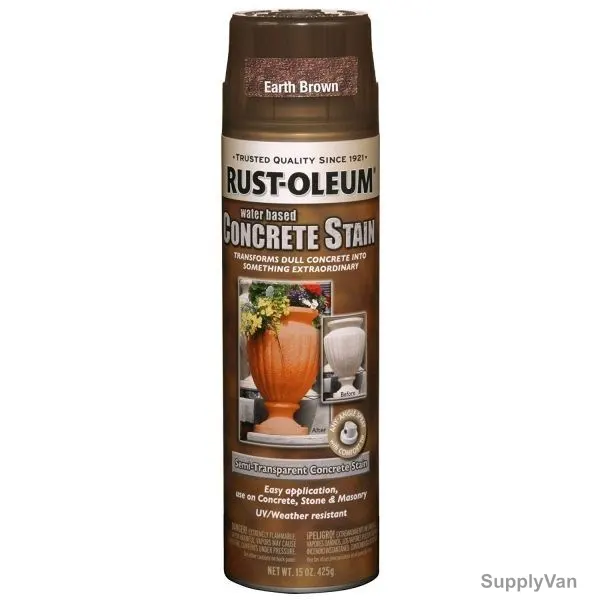 Rust-Oleum Concrete Stain Spray, 247163, 425G, Limestone