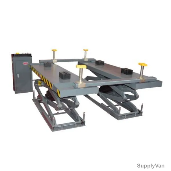Dato Single Extension Inground Scissor Lift, LJS7035, 380V, 3.5 Ton Lifting Capacity