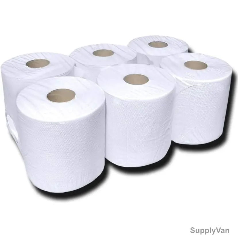 Swish Autocut Tissue Roll, 2 Ply, 650GM, White, 6 Pcs/Pack