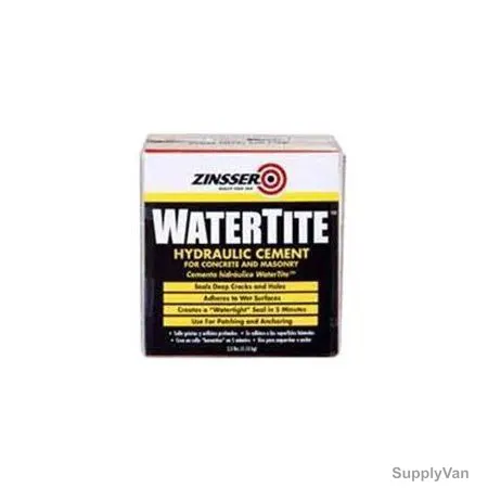 Zinsser Hydraulic Cement, 05074, Watertite, 1.13 Kg, Grey