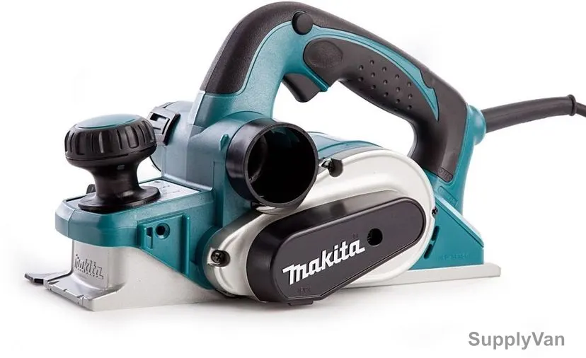 Makita Power Planer, KP0810K, 850W, 16000 RPM, 4MM, 290 x 168 x 176MM