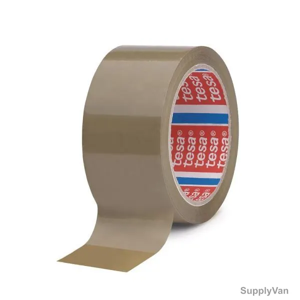 Tesa Carton Sealing Tape, 4089, 50MM x 66 Mtrs, Chamois
