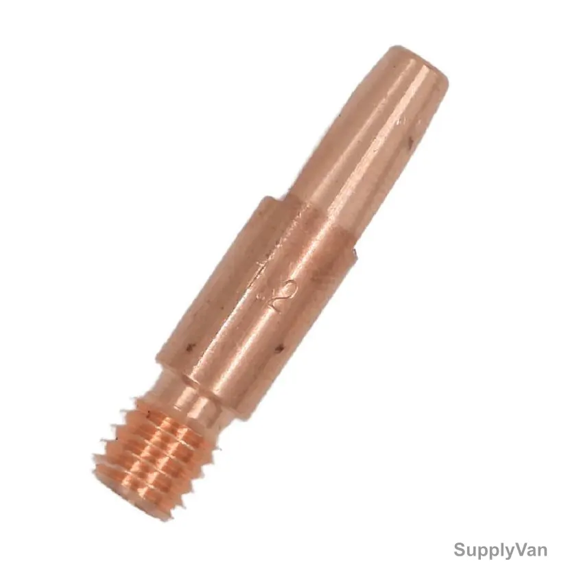 Rns ESAB Contact Tip, 1.2MM, M8 Thread Size, 37MM Length, 50 Pcs/Pack