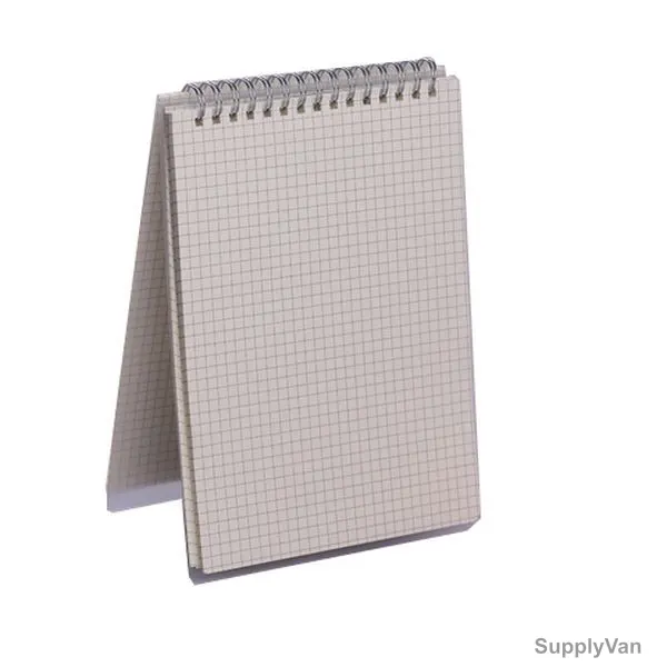 Spiral Notepad, A5, 100 GSM, 5MM Grid Page, Cream