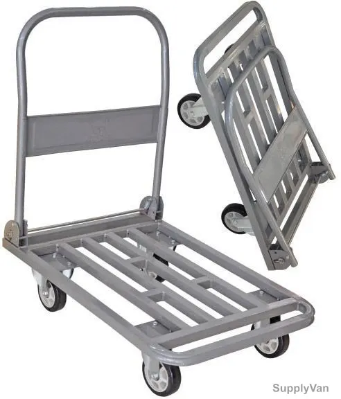Pro-Tech Platform Trolley With Foldable Handle, WT-3002