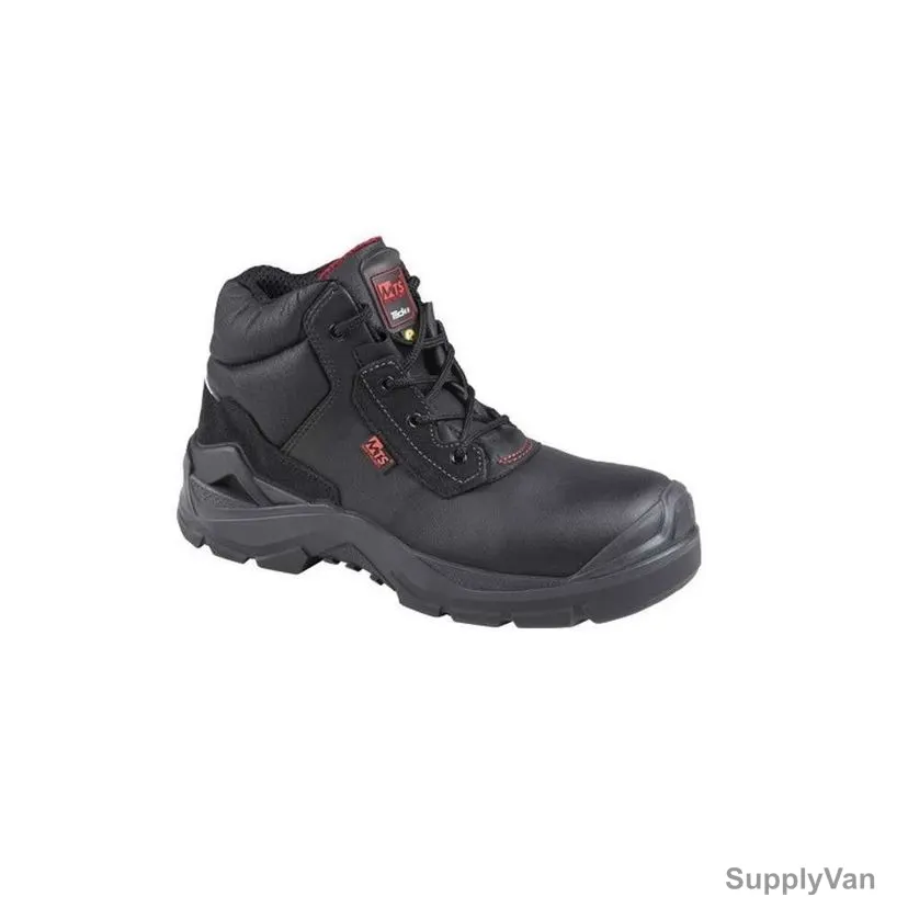 Mts Tech Total Flex S3 Safety Shoes, 70109, Black, Size45