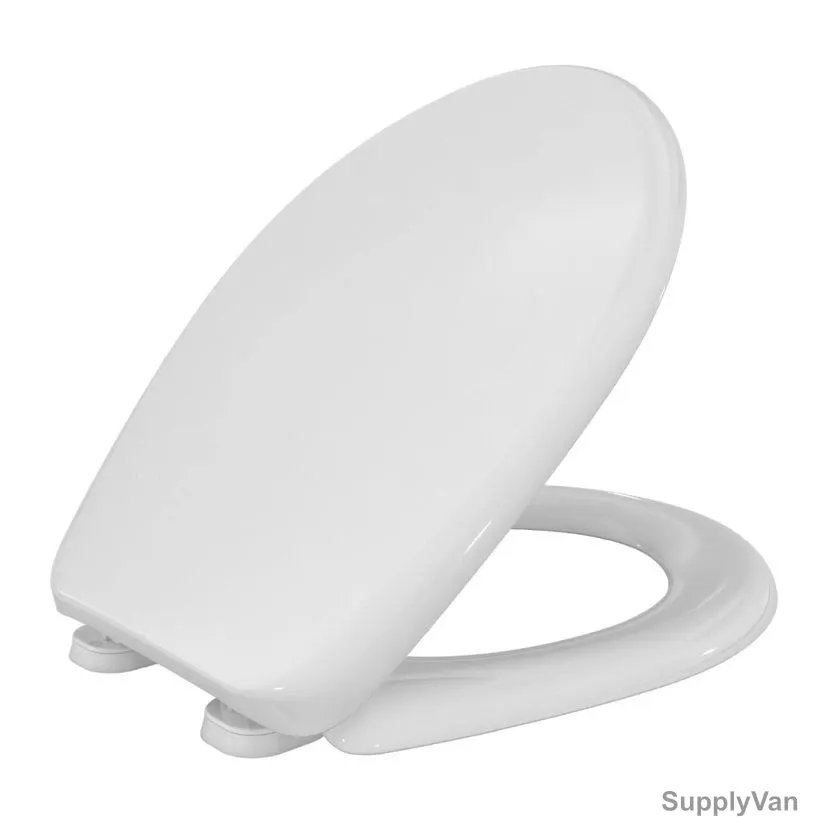 Mega Okyanus Universal Toilet Seat Cover, 3062, Polypropylene, 370MM Width x 455MM Length, White