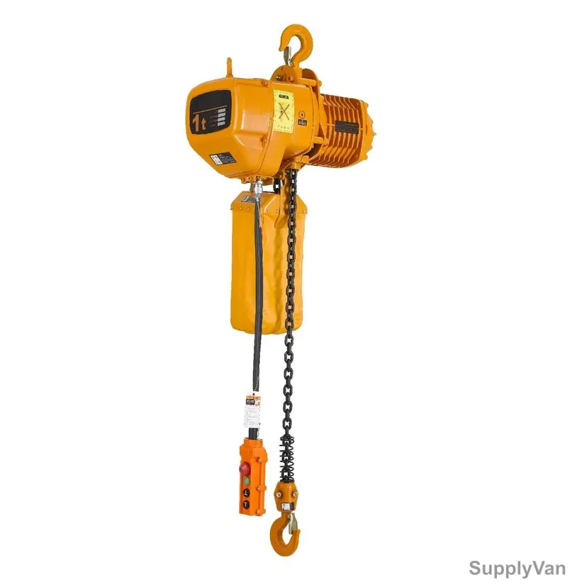 Metalift Electric Chain Hoist, Metal, 3 kW, 6 Mtrs Lifting Height, 3 Ton Weight Capacity