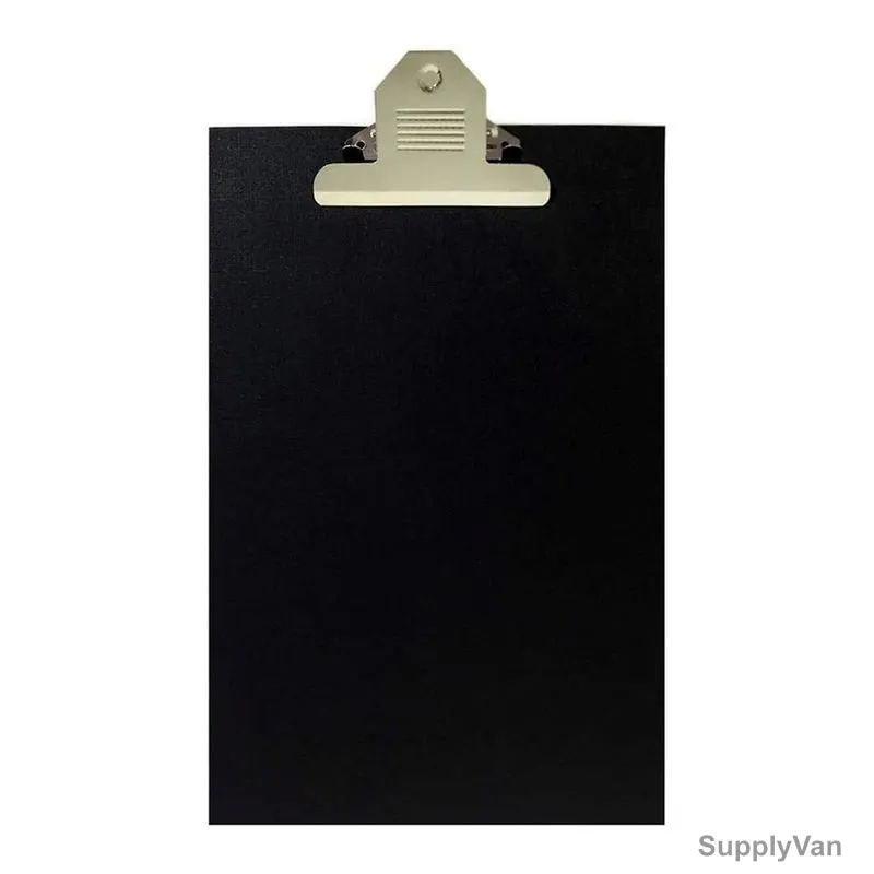 Fis Butterfly Jumbo Clip Board, A4, Black