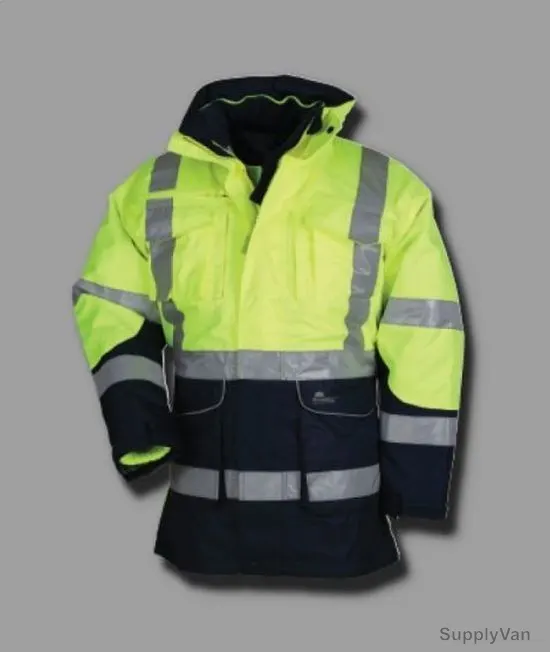 Vizwell 3 in 1 Jacket, VWJK05-B, Yellow, L
