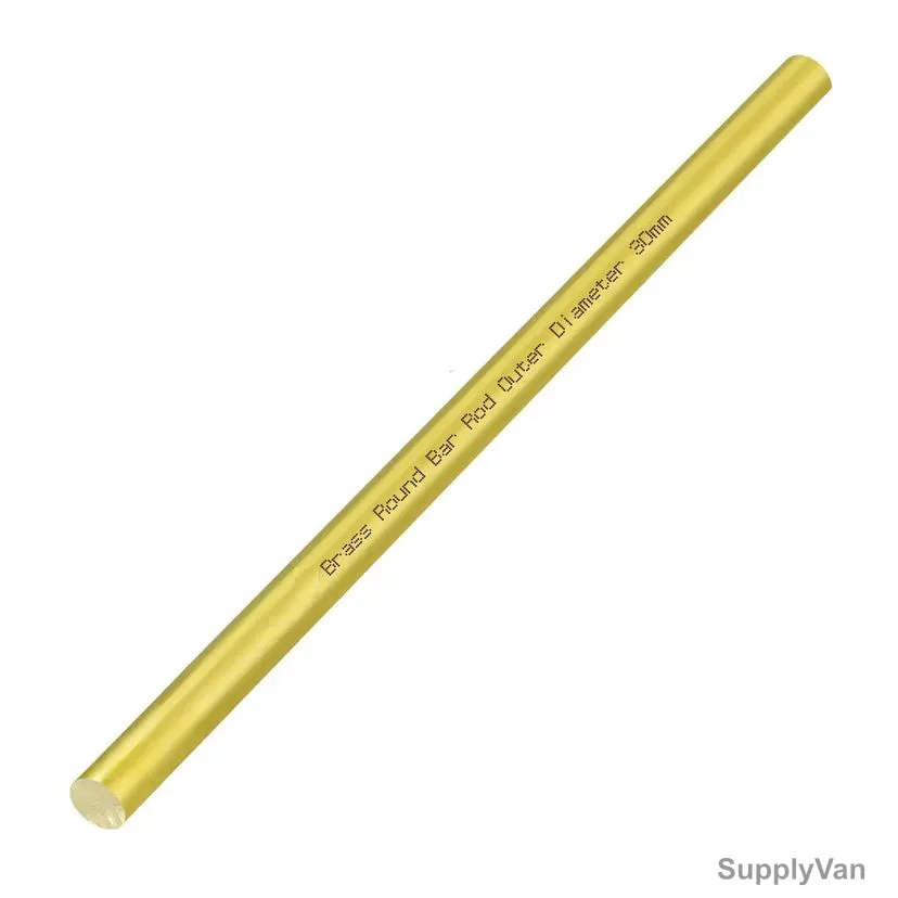 Brass Round Rod, 30MM Dia x 1 Mtr Length