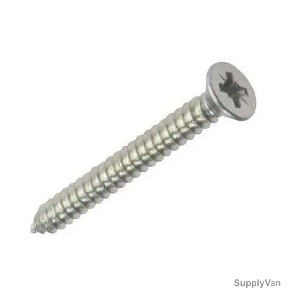 Patta Self Tapping Screw, STSCSKZNC, Zinc Plated, M10 x 2-1/2 Inch, PK500