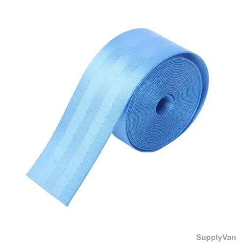 California Formula-T Car Seat Belt, Polyester, 3.6 Mtrs Length, Sky Blue