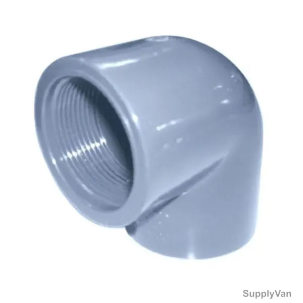 Atlas Elbow Pipe Fitting, FE40X1-25, UPVC, BSP, 40MM, 90 Degree