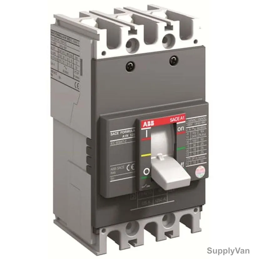 ABB Moulded Case Circuit Breaker, A1C-MCCB-32A-3P-25kA, 3 Pole, 25kA, 32A